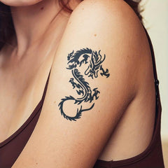 Animal Pattern Tattoo Stencil + Dye Paste Kit