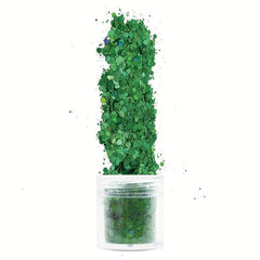 Nail Powder Sequins 7g Bottle Holographic Glitter Powder Mix Manicure Kit
