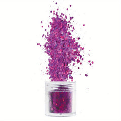 Nail Powder Sequins 7g Bottle Holographic Glitter Powder Mix Manicure Kit