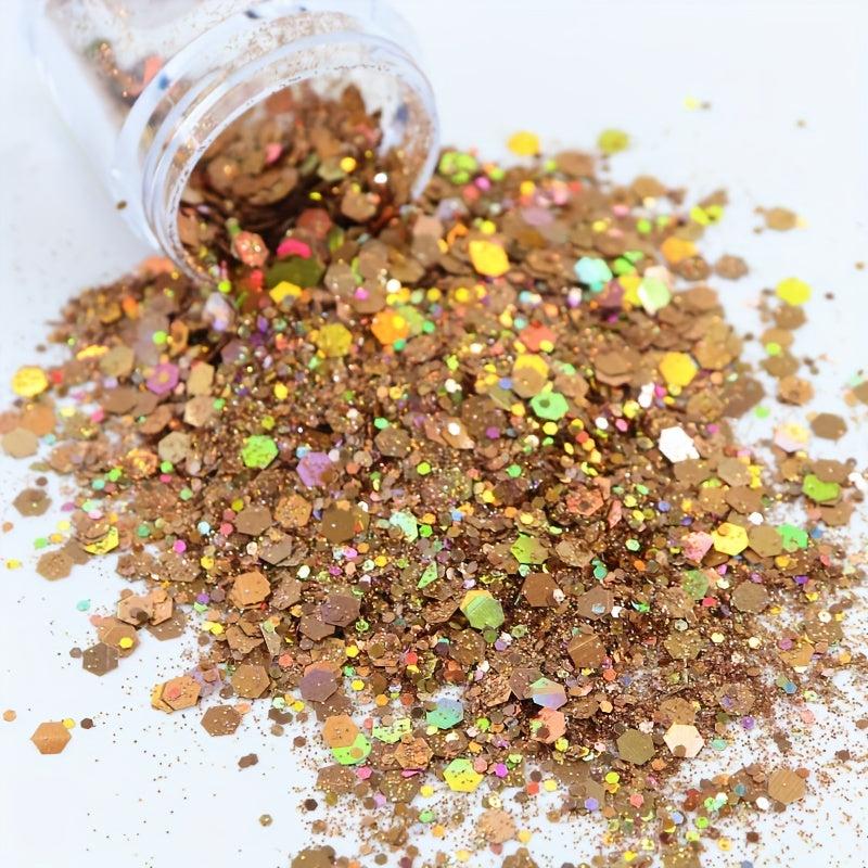 Holographic Chunky Mixed Glitter Sequins for Nails Makeup Craft