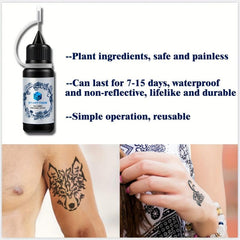 Animal Personality Tattoo Stencil & Dye Paste Set