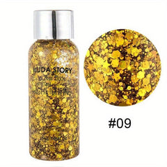 Mermaid Scale Body Gel Face Body Sequin Liquid Eyeshadow