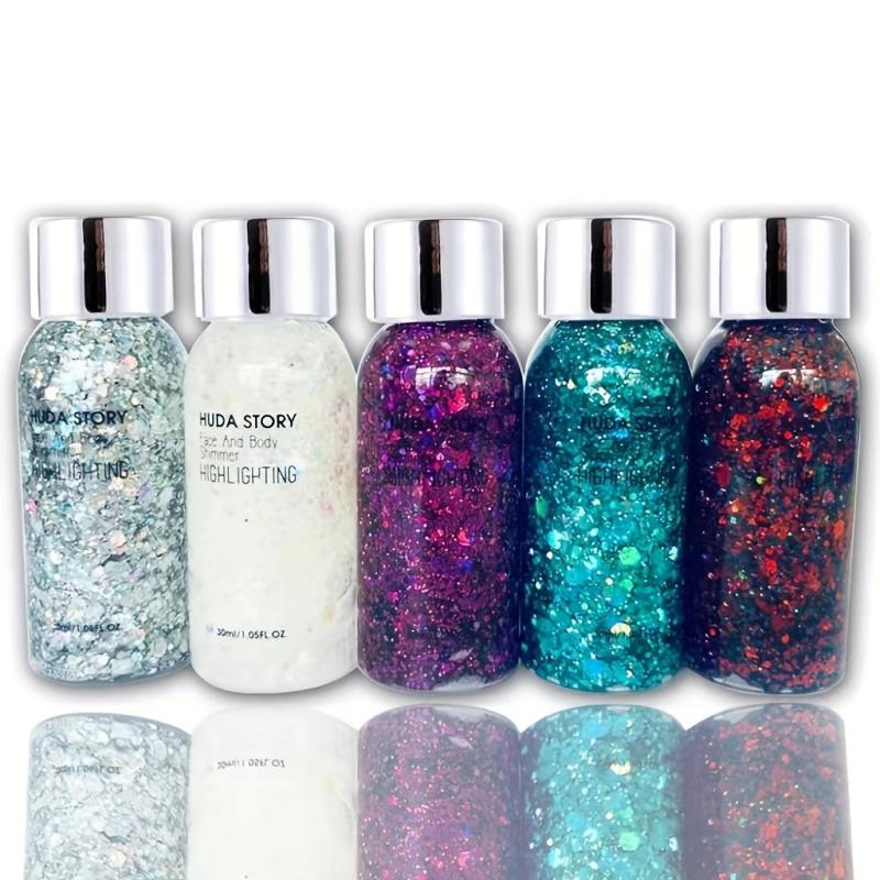 Mermaid Scale Body Gel Face Body Sequin Liquid Eyeshadow