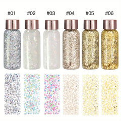 Metallic Glitter Eyeshadow and Body Glitter Long Lasting