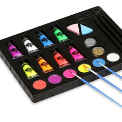 Body Paint Set Face Paint For Halloween Makeup Stage Circus Ball Games