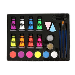 Body Paint Set Face Paint For Halloween Makeup Stage Circus Ball Games