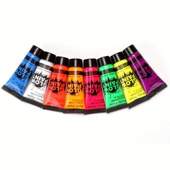 10ml UV Fluorescent Face Paint Paste Set