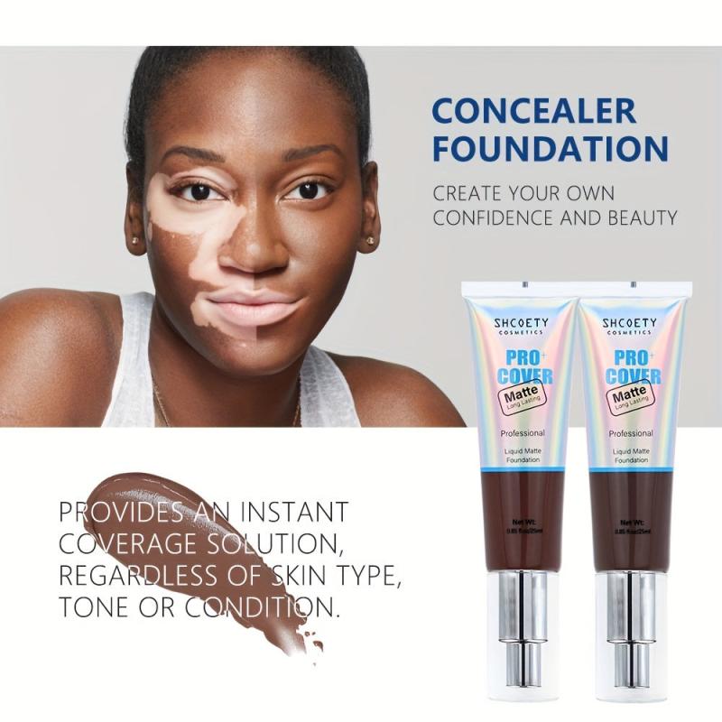 Dual Purpose Concealer for Face & Body, Covers Tattoos & Blemishes