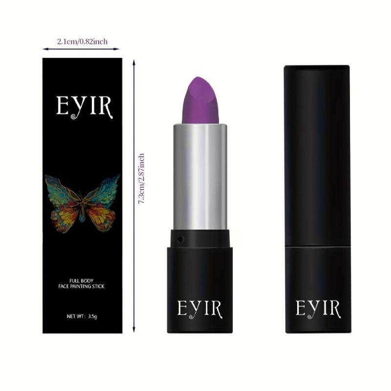 Halloween Purple Stick Face Paint Body Monochrome Base