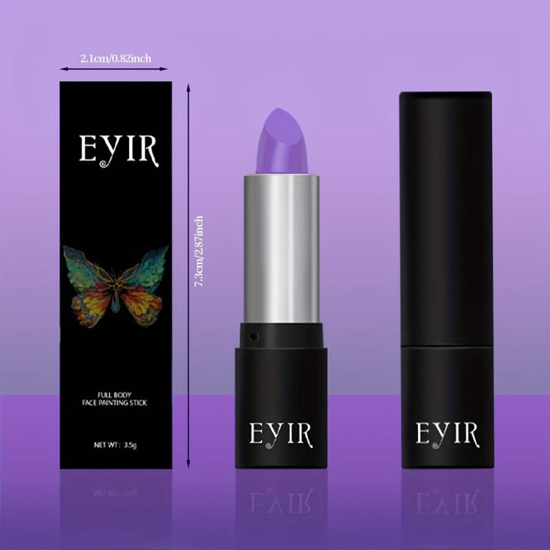 Halloween Purple Stick Face Paint Body Monochrome Base