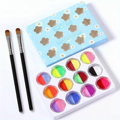 24 Color Body Paint Set 10g Bottles - Halloween Makeup
