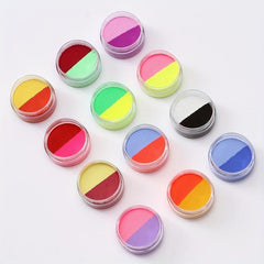 24 Color Body Paint Set 10g Bottles - Halloween Makeup