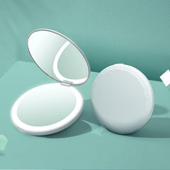 Portable LED Makeup Mirror with Light