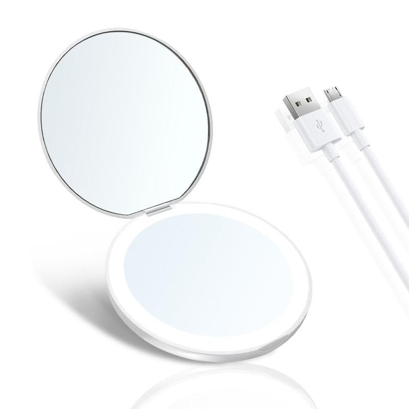 Portable LED Makeup Mirror with Light