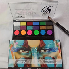 18 Colors Body Paint Pigment Face Makeup Set Water Based Makeup