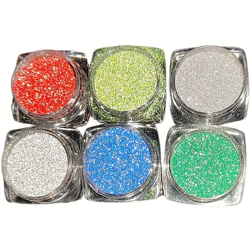 Glitter Lip Gloss Set Nail Powder Mirror Nail Glitter Powder