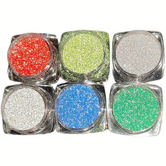 Glitter Lip Gloss Set Nail Powder Mirror Nail Glitter Powder