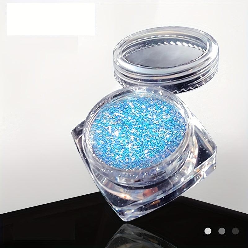 Glitter Lip Gloss Set Nail Powder Mirror Nail Glitter Powder