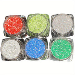 Glitter Lip Gloss Set Nail Powder Mirror Nail Glitter Powder