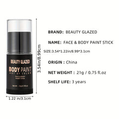 Face and Body Painting Stick Palette - Art Makeup for Halloween Party