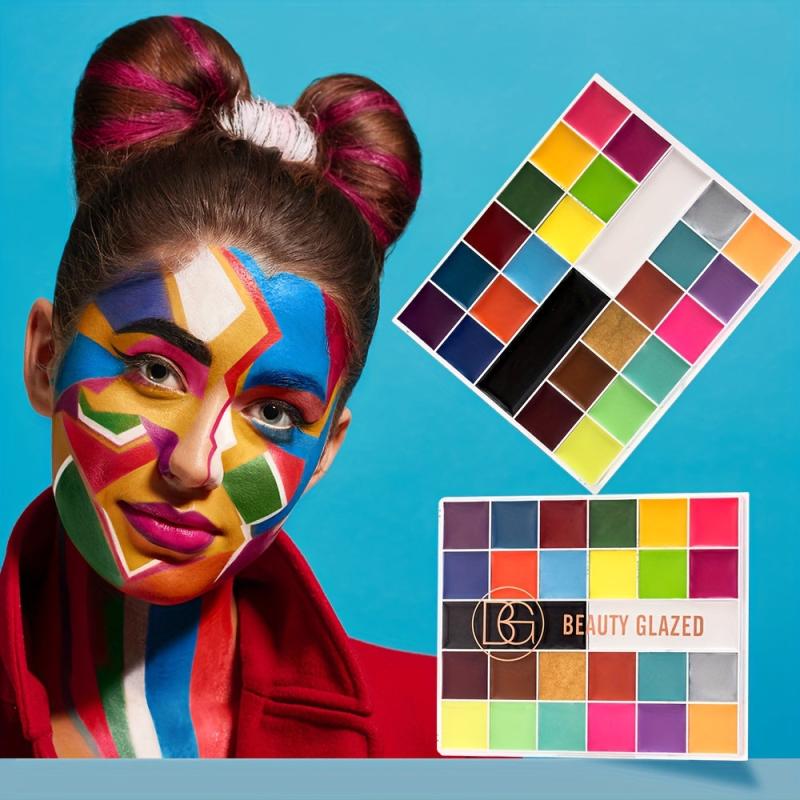 26 Colors Facial And Body Paint Long Lasting Waterproof Skin Friendly DIY