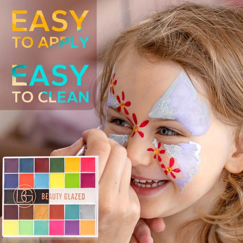 26 Colors Facial And Body Paint Long Lasting Waterproof Skin Friendly DIY