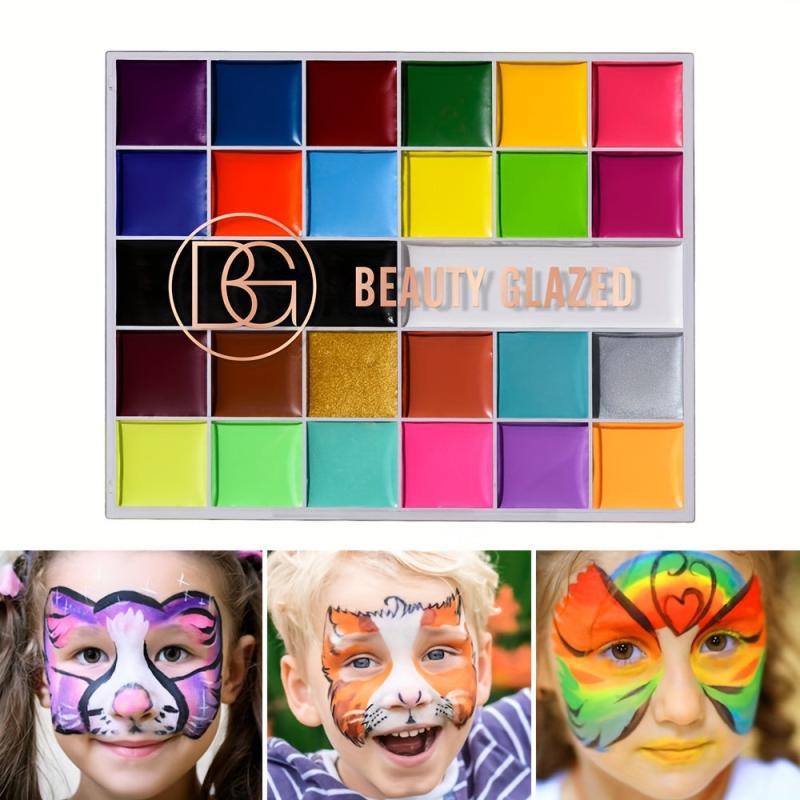 26 Colors Facial And Body Paint Long Lasting Waterproof Skin Friendly DIY