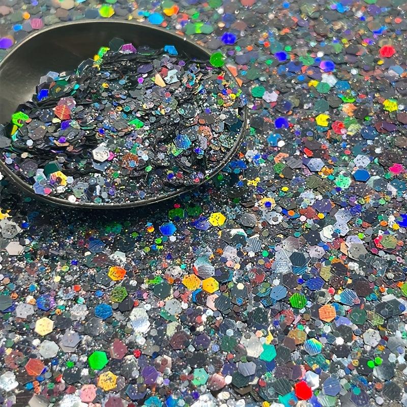 Mixed Chunky Glitter For Face And Body - Long Lasting