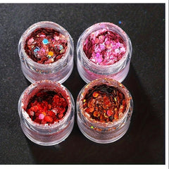 Mixed Chunky Glitter For Face And Body - Long Lasting