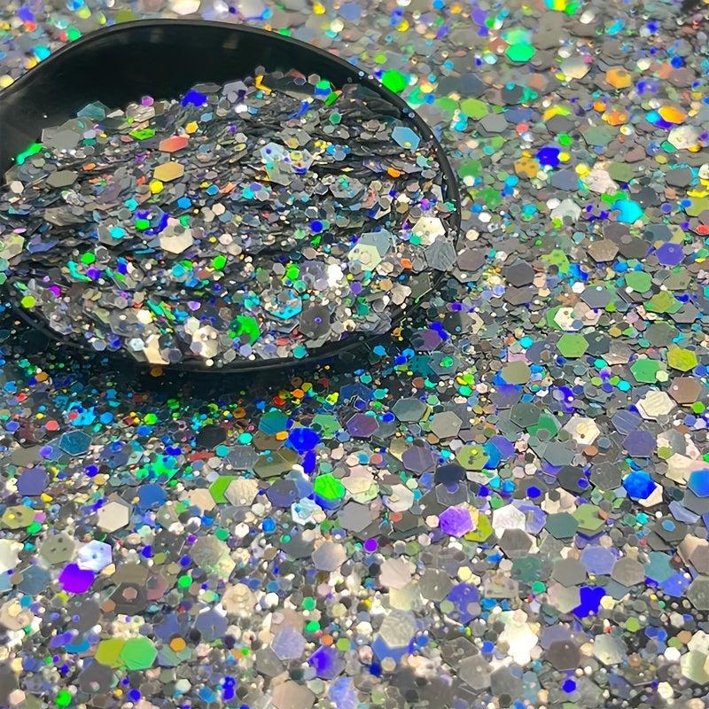 Mixed Chunky Glitter For Face And Body - Long Lasting