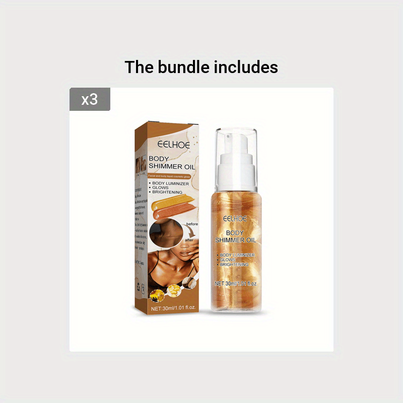 High Gloss Face Body Makeup Flash Powder