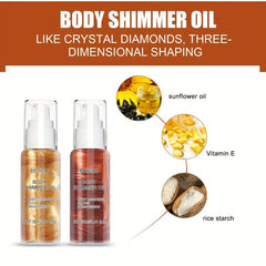 High Gloss Face Body Makeup Flash Powder