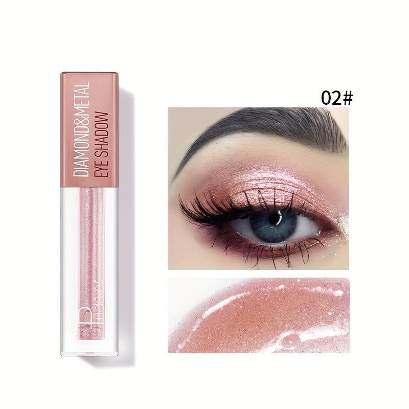 Pearlescent & Glitter Liquid Eyeshadow for Stunning Eye Makeup