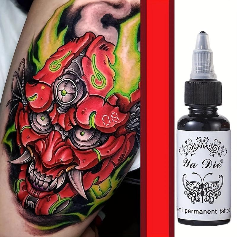 14 pc 14 Tattoo Ink Set 30 ML bottle 3D Makeup Beauty Skin Body Art