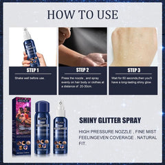 Glitter Spray Skin Brightening Highlighter