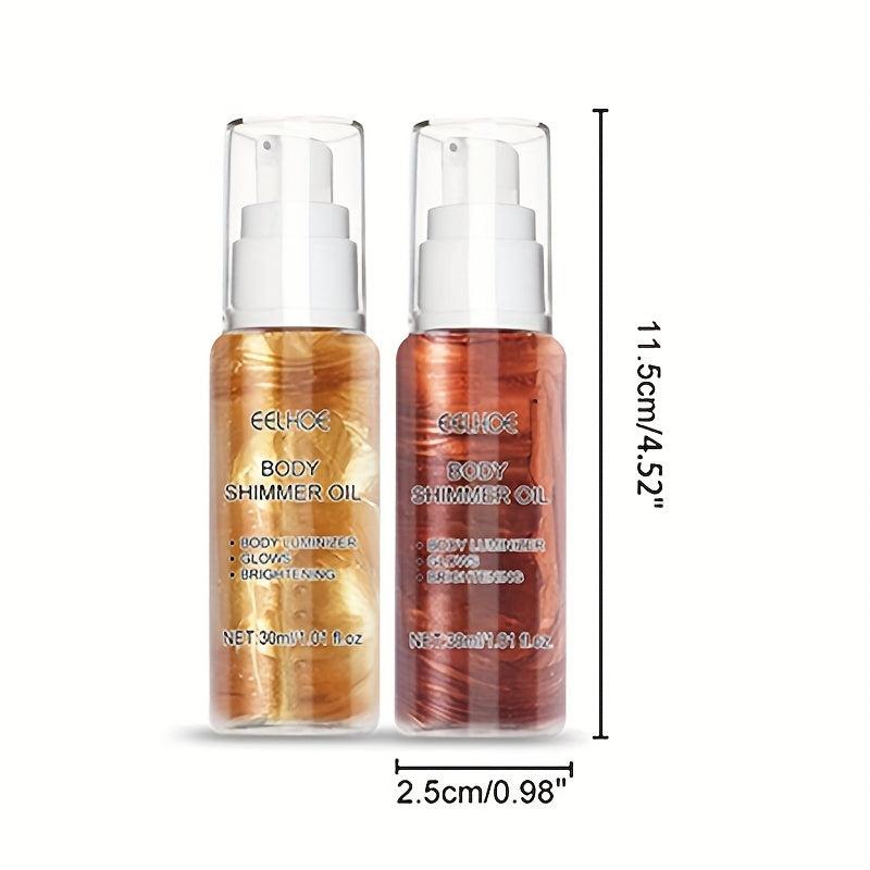 Body Shimmer Glow Glitter Highlighter Lotion Face Liquid Illuminator