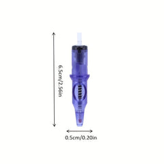 10pcs 5 Colors Ballpoint Tattoo Cartridge Needles for Practice and Motor Tattoo