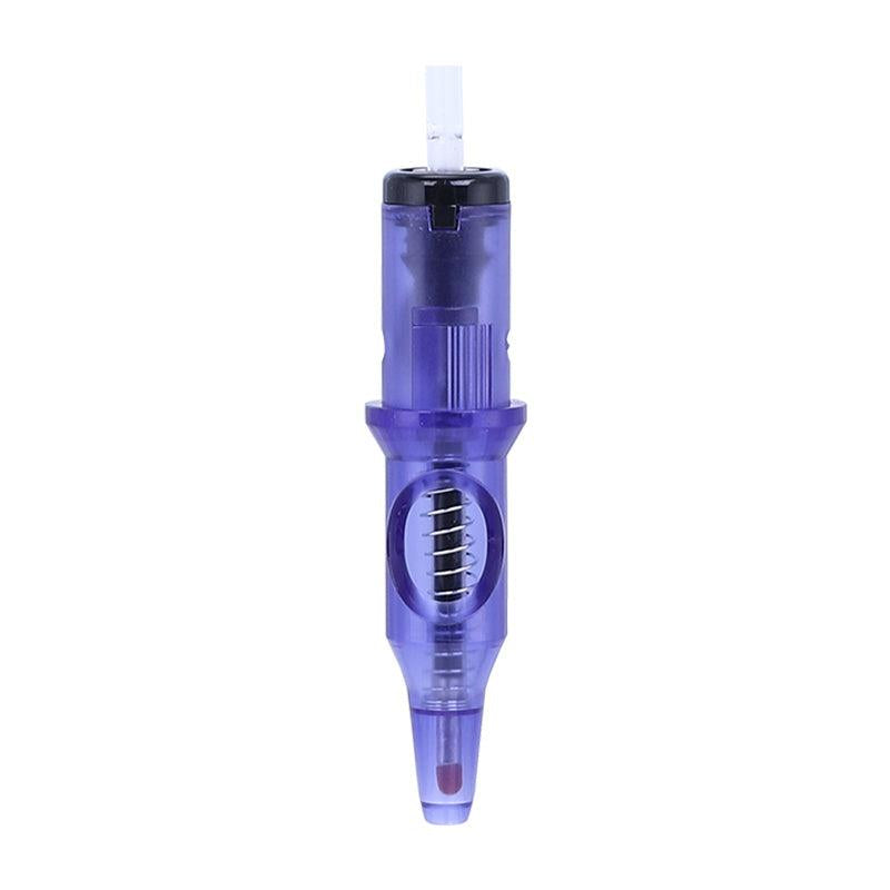 10pcs 5 Colors Ballpoint Tattoo Cartridge Needles for Practice and Motor Tattoo