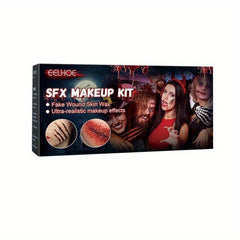 Halloween Skin Wax Plasma Makeup Set Scar Makeup Horror Party Makeup Props