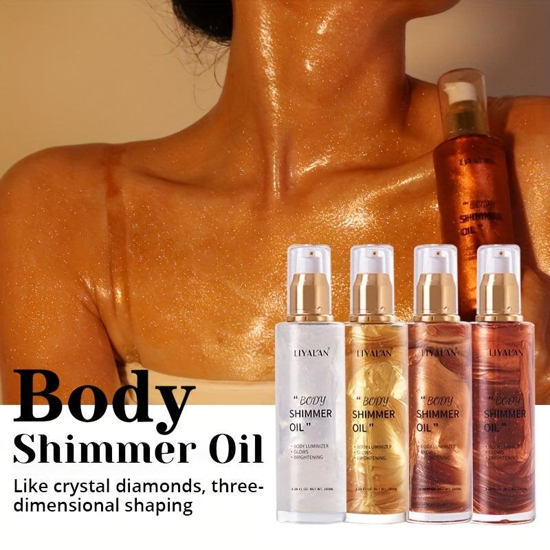 Liquid Highlighter Body Shimmer for Prom Party