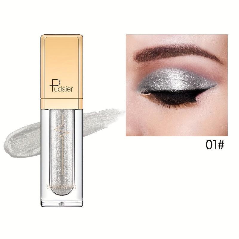 High Pigment Liquid Eyeshadow Glitter Brightening Party Makeup