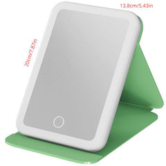 LED Mirror Folding Rechargeable Cosmetic Mirror