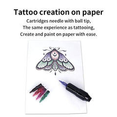 Ballpoint Pen Tattoo Cartridge Needles for Dotwork Practice