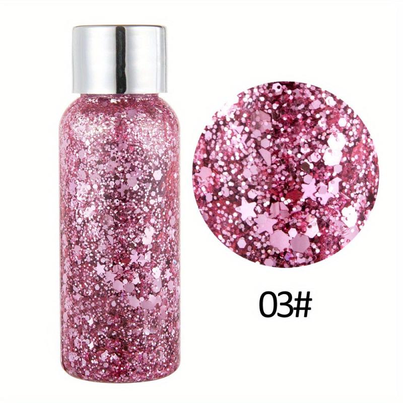 Mermaid Scale Body Gel Sequin Face Eyeshadow Glitter Cosmetics 40ml