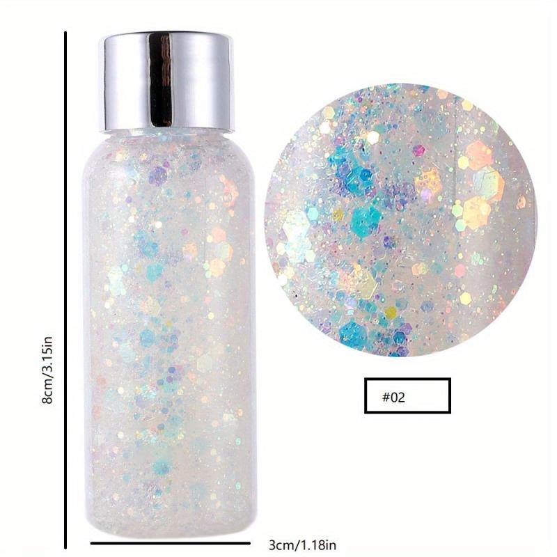 Mermaid Scale Body Gel Sequin Face Eyeshadow Glitter Cosmetics 40ml