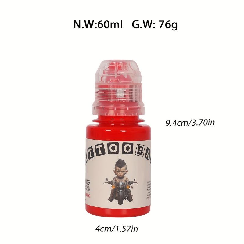 Tattoo Pigment 60ml Set Long Lasting Waterproof