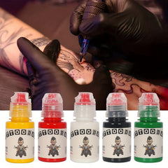 Tattoo Pigment 60ml Set Long Lasting Waterproof