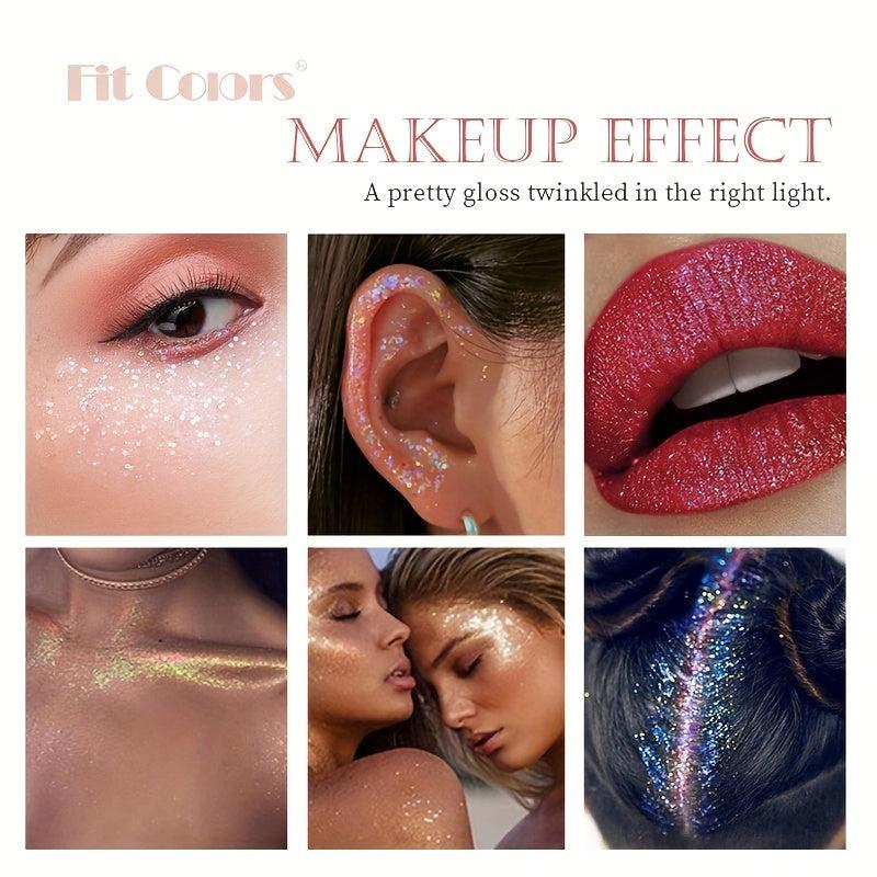 Starry Sky Gel Sequin Chameleon Highlighter Eyeshadow