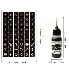 Waterproof Juice Set Tattoo Ink 10ml Opaque