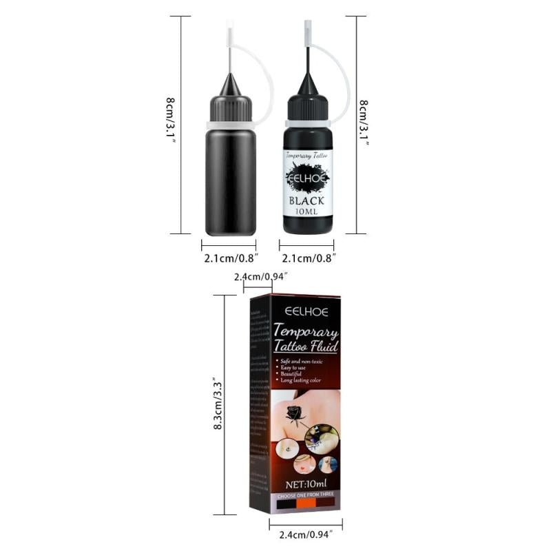 Liquid Tattoo Ink Juice Cream Arm Waterproof Simulation Pattern Tattoo Ink